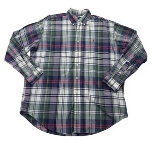 Ralph Lauren Classic Fit Checkered Long Sleeve Shirt